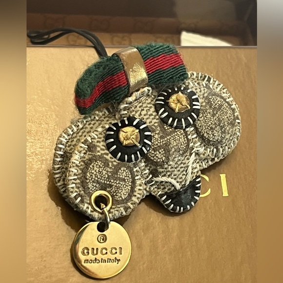 Authentic GUCCI GUCCIOLI Dachshund Dog Key Ring/Charm Strap - Picture 11 of 11